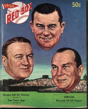 Charles Kerins Red Sox YearBook 1956